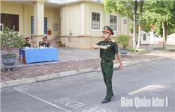 Khai mạc hội thi cán bộ huấn luyện điều lệnh giỏi năm 2025